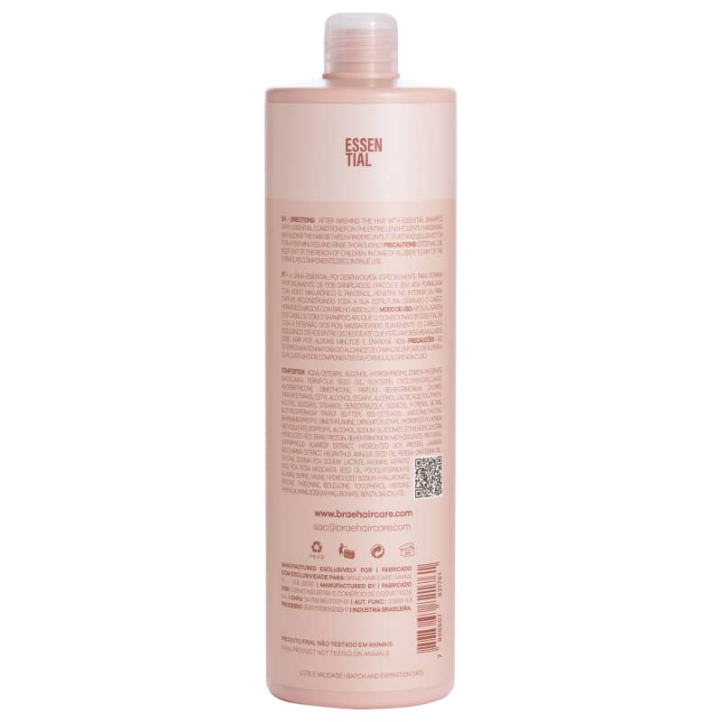 BRAÉ Essential - Condicionador 1L - verso