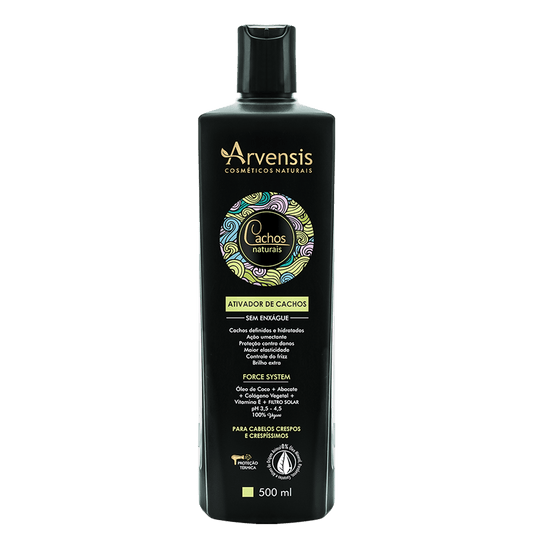 Arvensis Cosméticos Naturais Cachos Naturais Crespos e Crespíssimos - Ativador de Cachos 500ml