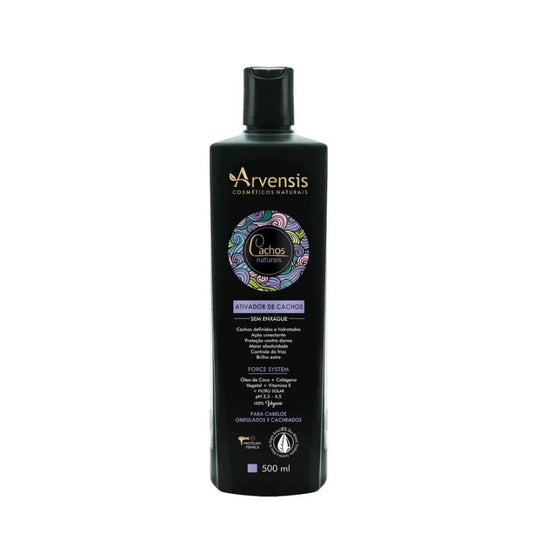 Arvensis Cosméticos Naturais Cachos Naturais Ondulados e Cacheados - Ativador de Cachos 500ml