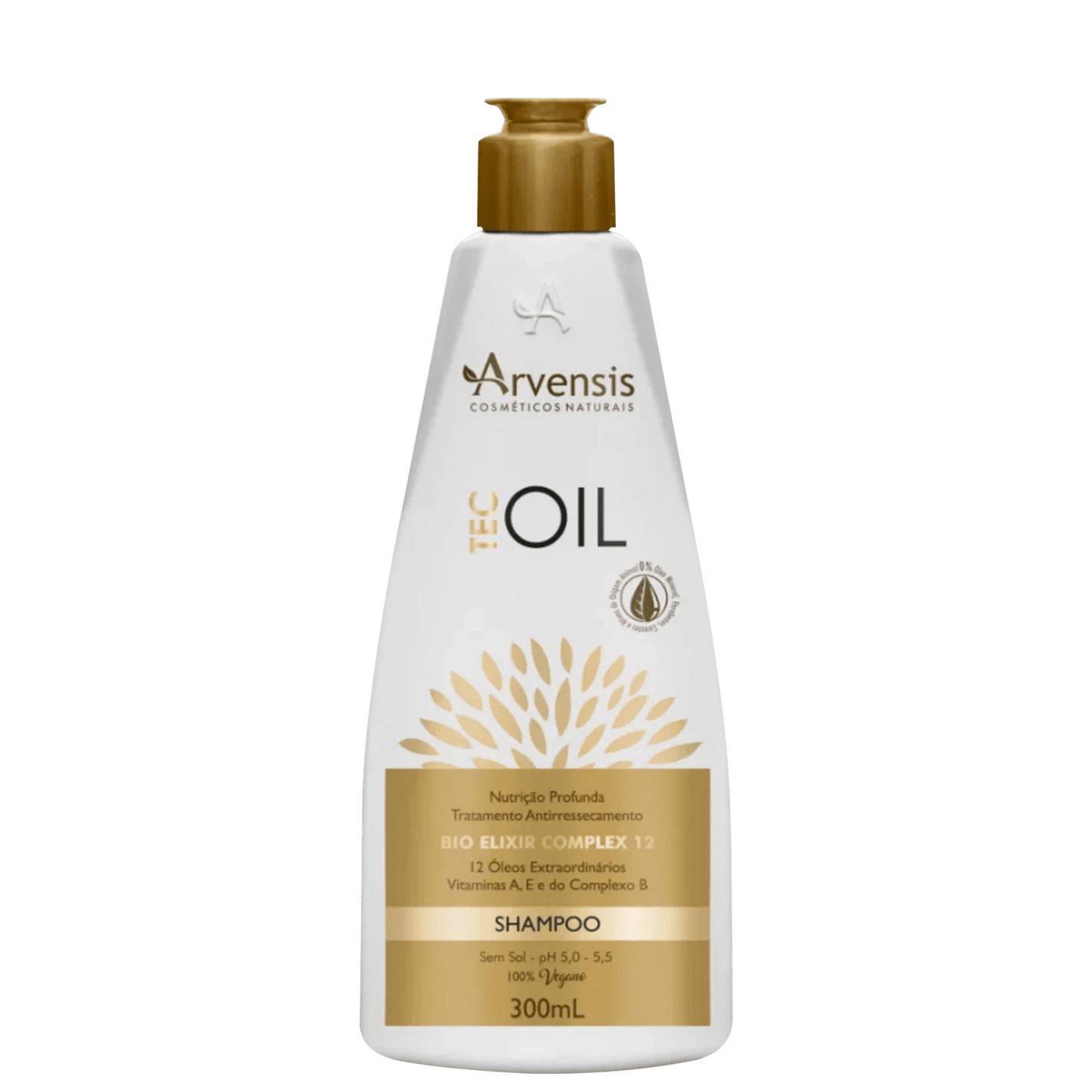 Arvensis Cosméticos Naturais Tec Oil Nutrição Profunda - Shampoo 300ml