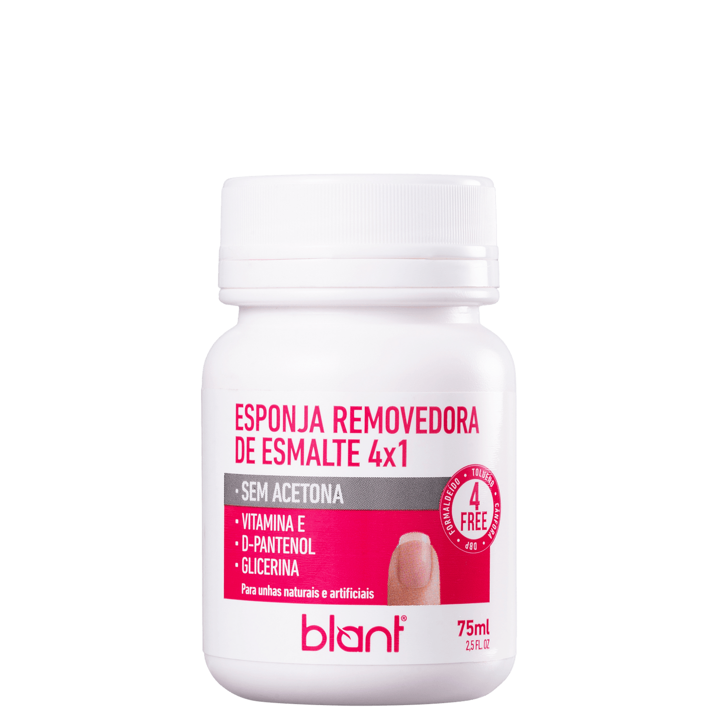 Blant 4x1 - Esponja Removedora de Esmalte 75ml