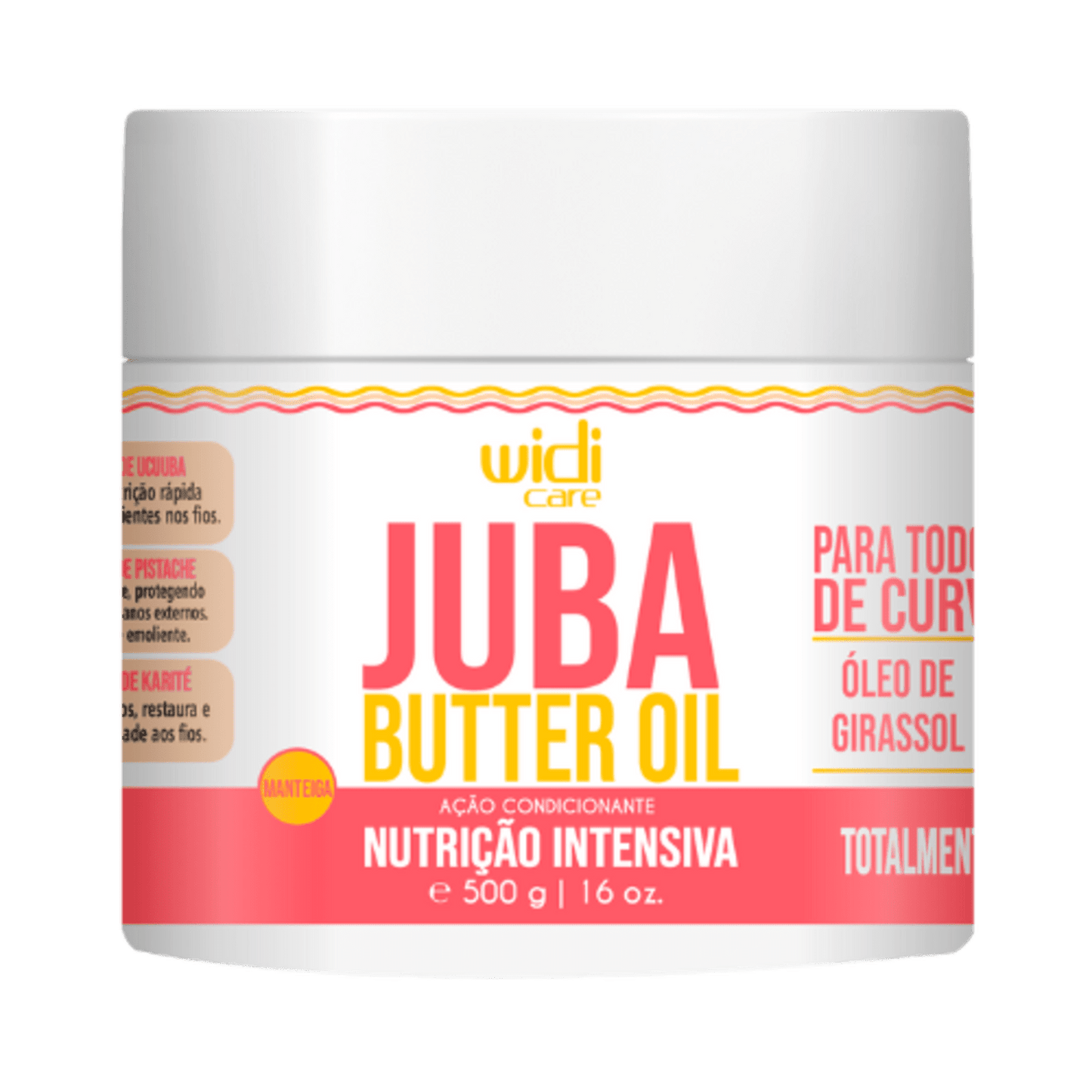 Butter Oil Juba Nutrição Intensa Condicionante 500g - Widi Care