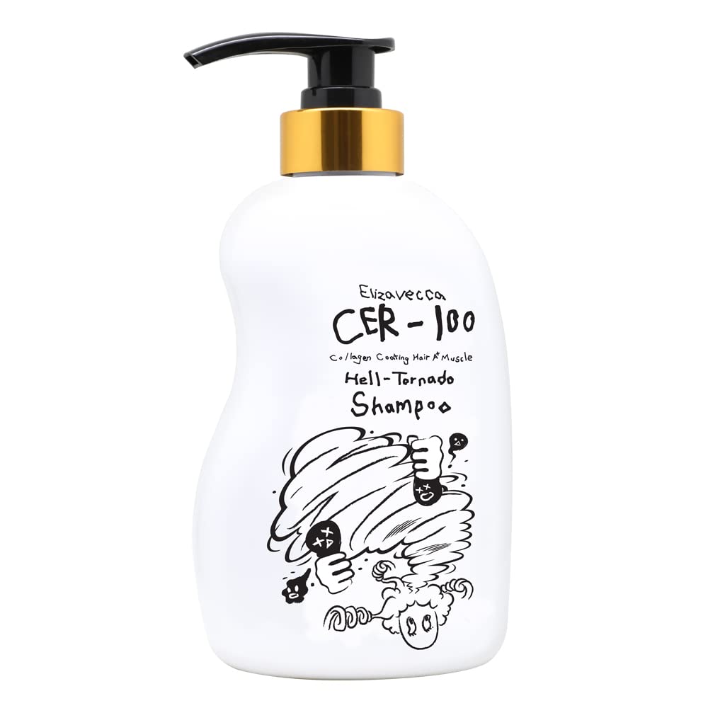 Shampoo Elizavecca CER-100 Hell-Tornado 500ml - frente