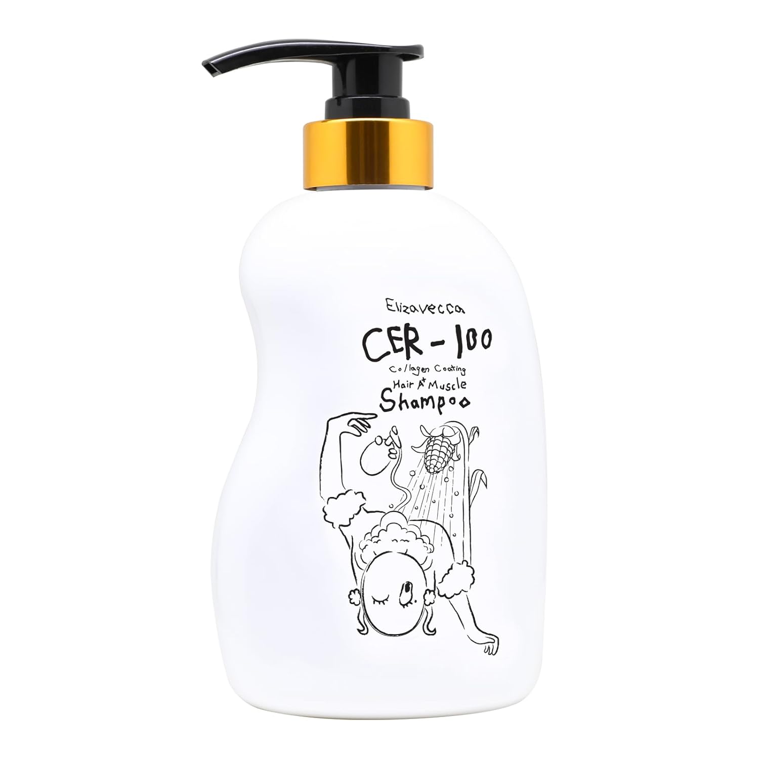 Shampoo Elizavecca CER-100 Hair Muscle 500ml - frente