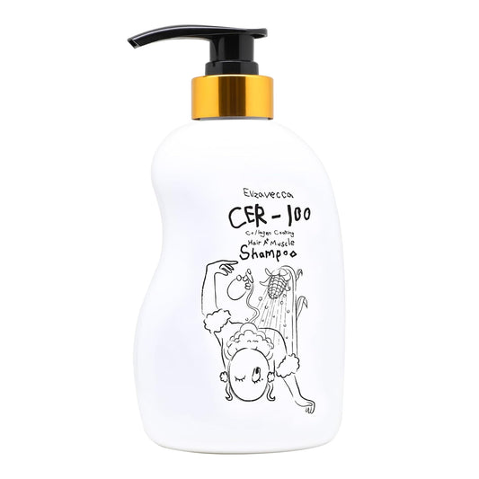 Shampoo Elizavecca CER-100 Hair Muscle 500ml - frente