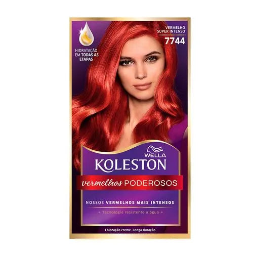 Coloração Koleston – Vermelhos poderosos - Vermelho Super Intenso 7744