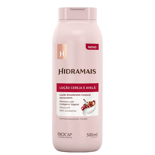 Creme Corporal Cereja e Avelã c/ Colágeno Vegetal Hidramais