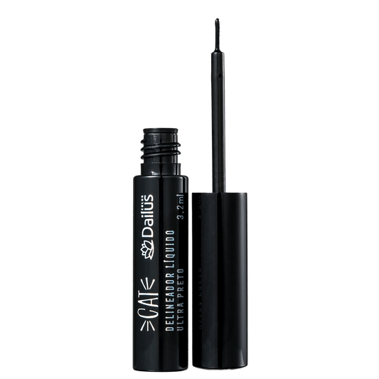 Dailus Cat 02 Preto - Delineador Líquido 3,2ml