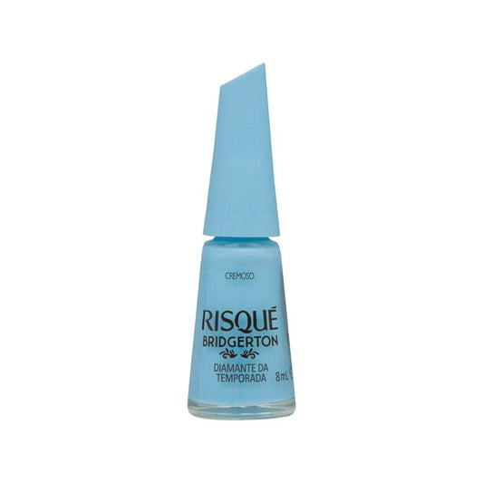 Esmalte Cremoso Risqué Bridgerton Diamante da Temporada Azul 8ml