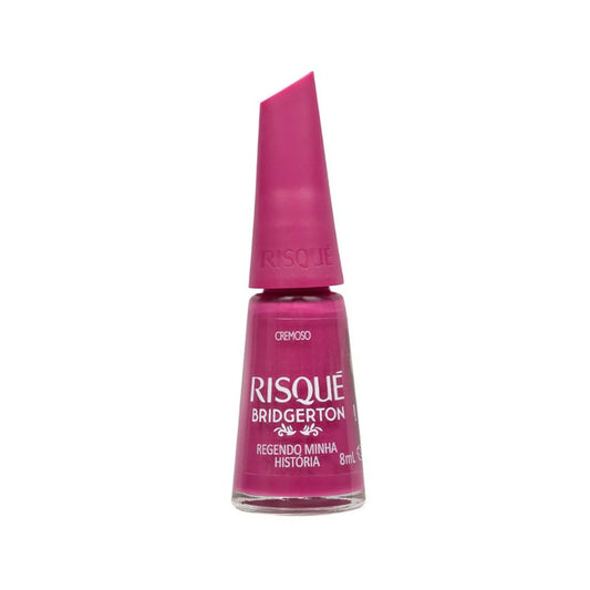 Esmalte Cremoso Risqué Bridgerton Regendo Minha História Rosa 8ml