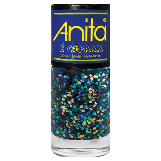 Esmalte Glitter É Copaaa Bola Na Rede Anita 10ml