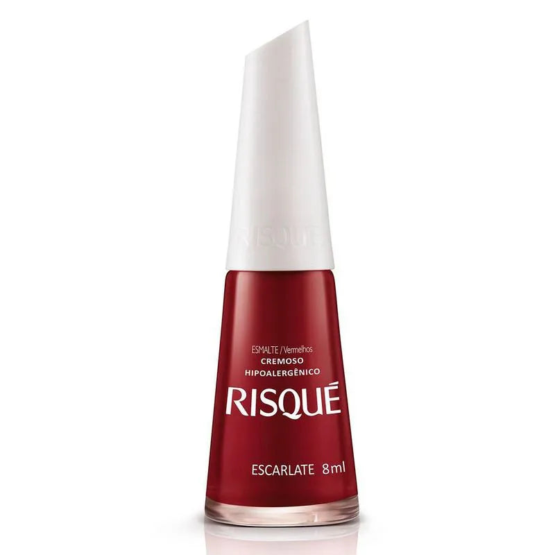 Esmalte Risqué Cremoso Escarlate 8ml