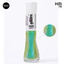 Esmalte Hits 5Free Glitter Coleção Diamante Fantasia 8ml