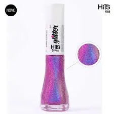 Esmalte Hits 5Free Glitter Coleção Diamante Fortuna 8ml