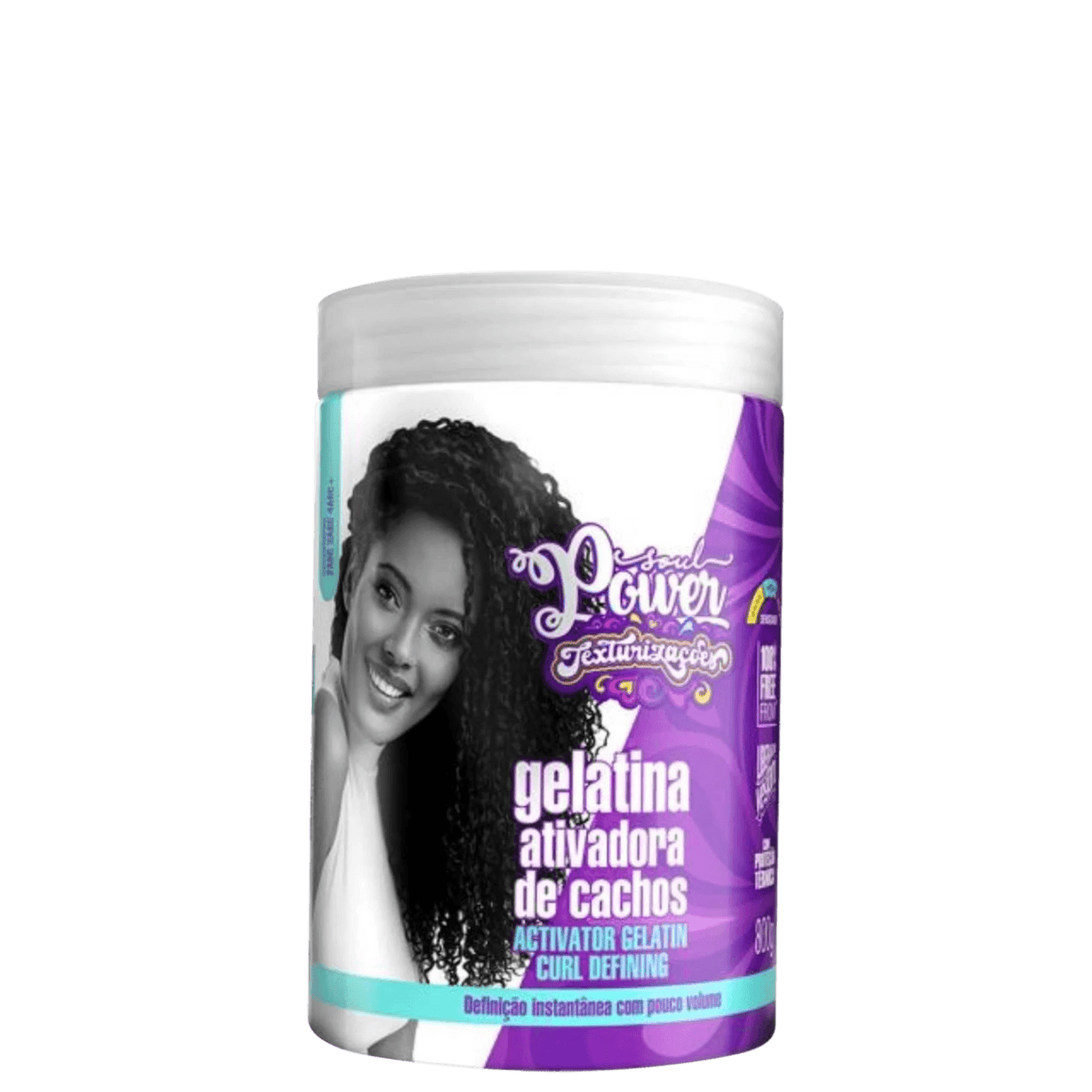 Gelatina Ativadora de Cachos Texturizações 800g - Soul Power