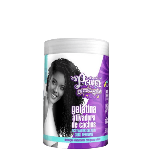 Gelatina Ativadora de Cachos Texturizações 800g - Soul Power