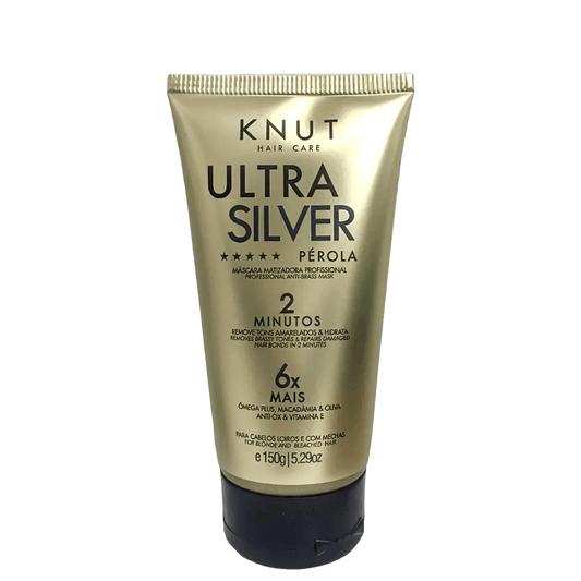 KNUT Ultra Silver Pérola - Máscara Matizadora 150g