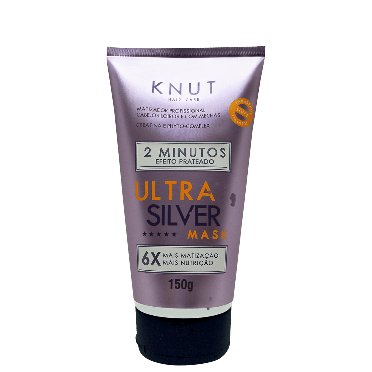 KNUT Ultra Silver Prata - Máscara Matizadora 150g