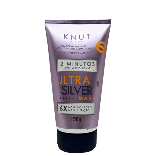 KNUT Ultra Silver Prata - Máscara Matizadora 150g