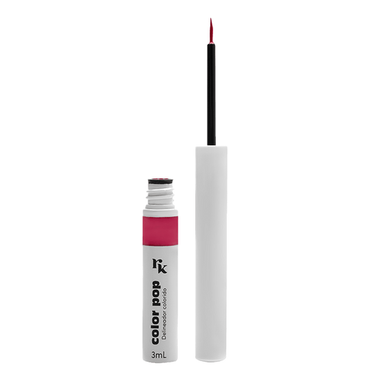 Kiss New York RK Color Pop Branco - Delineador Colorido 3ml