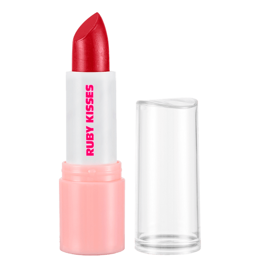 Kiss New York Ruby Kisses 5ª Avenida - Batom Cintilante 3,5g