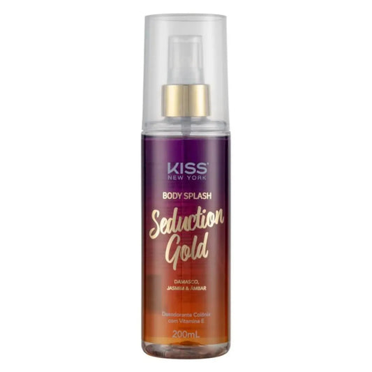 Kiss New York Seduction Gold - Body Splash 200ml