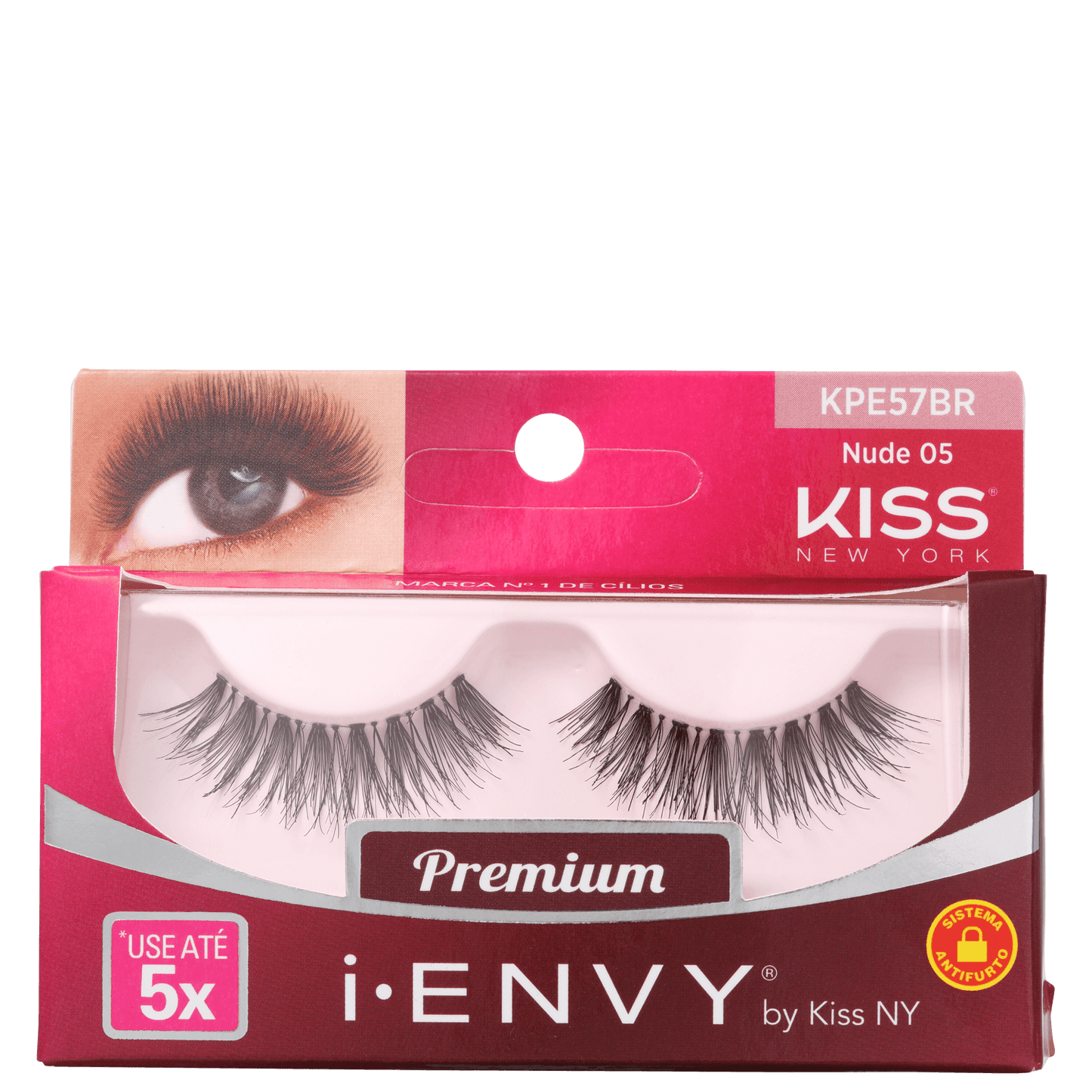 Kiss New York i-Envy Nude 05 - Cílios Postiços