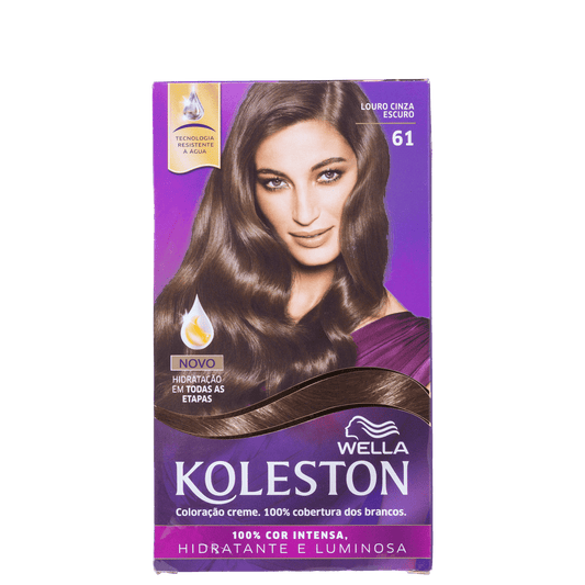 Koleston 61 Louro Cinza Escuro - Coloração Permanente
