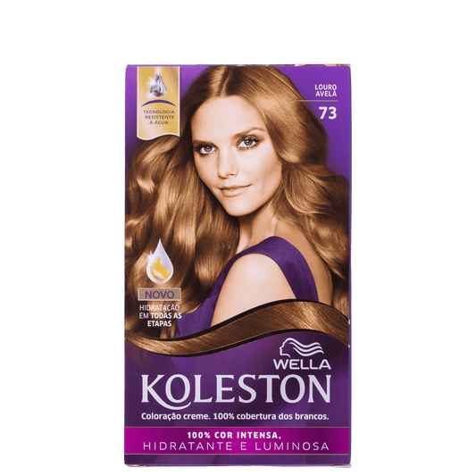 Koleston 73 Louro Avelã - Coloração Permanente