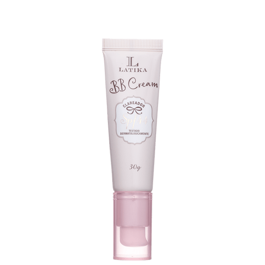 Latika Whitening FPS 44 Bege Claro - BB Cream Clareador 30g