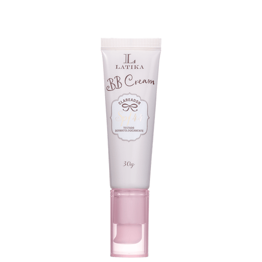 Latika Whitening FPS 44 Bege Médio - BB Cream Clareador 30g