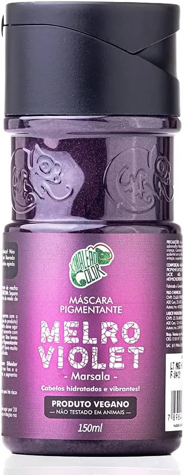 Máscara Pigmentante Kamaleão Color Melro violet 150ml