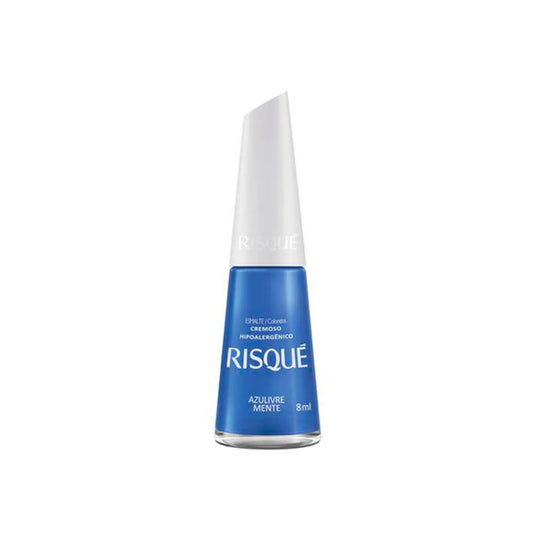 Risqué Azulivre Mente - Esmalte Cremoso 8ml