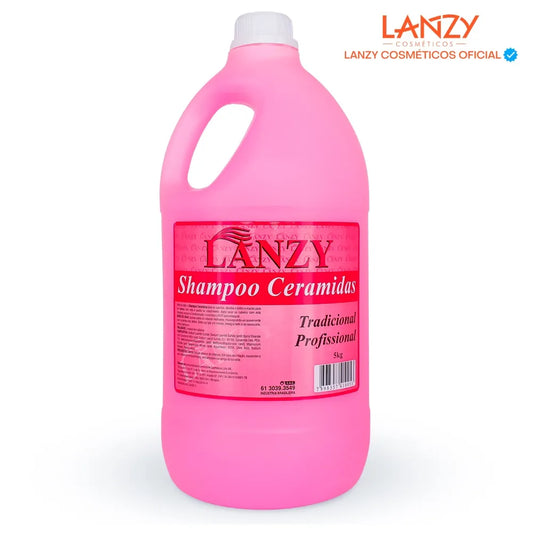 Shampoo profissional ceramidas Lanzy Cosméticos 5 litros