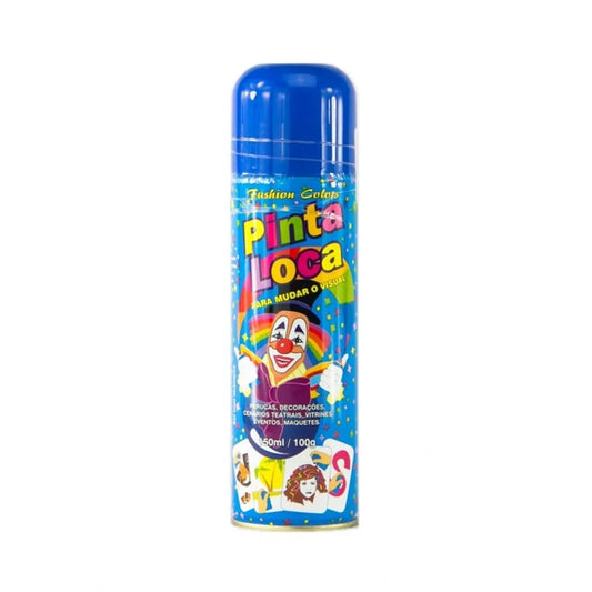Spray Colorido - Pinta Loca azul 150ml