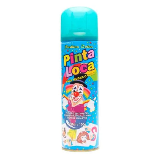 Spray Colorido - Pinta Loca azul flash 150ml