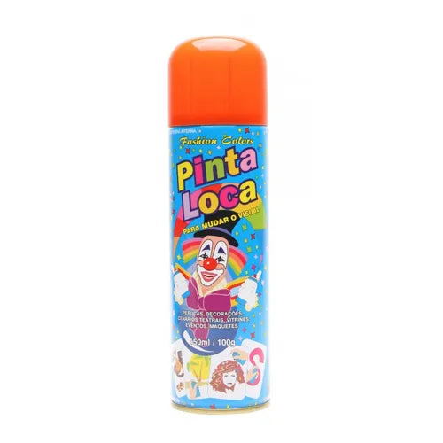 Spray Colorido - Pinta Loca coral flash 150ml
