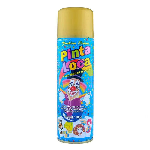 Spray Colorido - Pinta Loca ouro 150ml