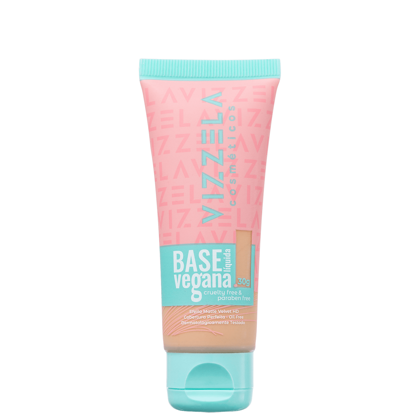 Vizzela Cosméticos 08 - Base Líquida 30g