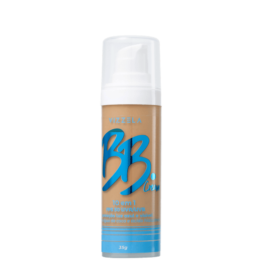 Vizzela Cosméticos 10 em 1 FPS 30 Cor 4,5 - BB Cream 35g