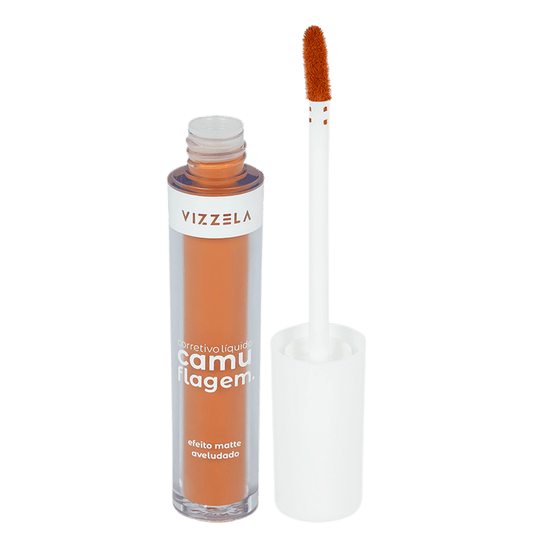 Vizzela Cosméticos Camuflagem Laranja - Corretivo Líquido 5g