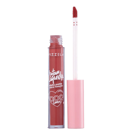 Vizzela Cosméticos Dog Lovers Cor 06 Golden - Batom Líquido 3,5g