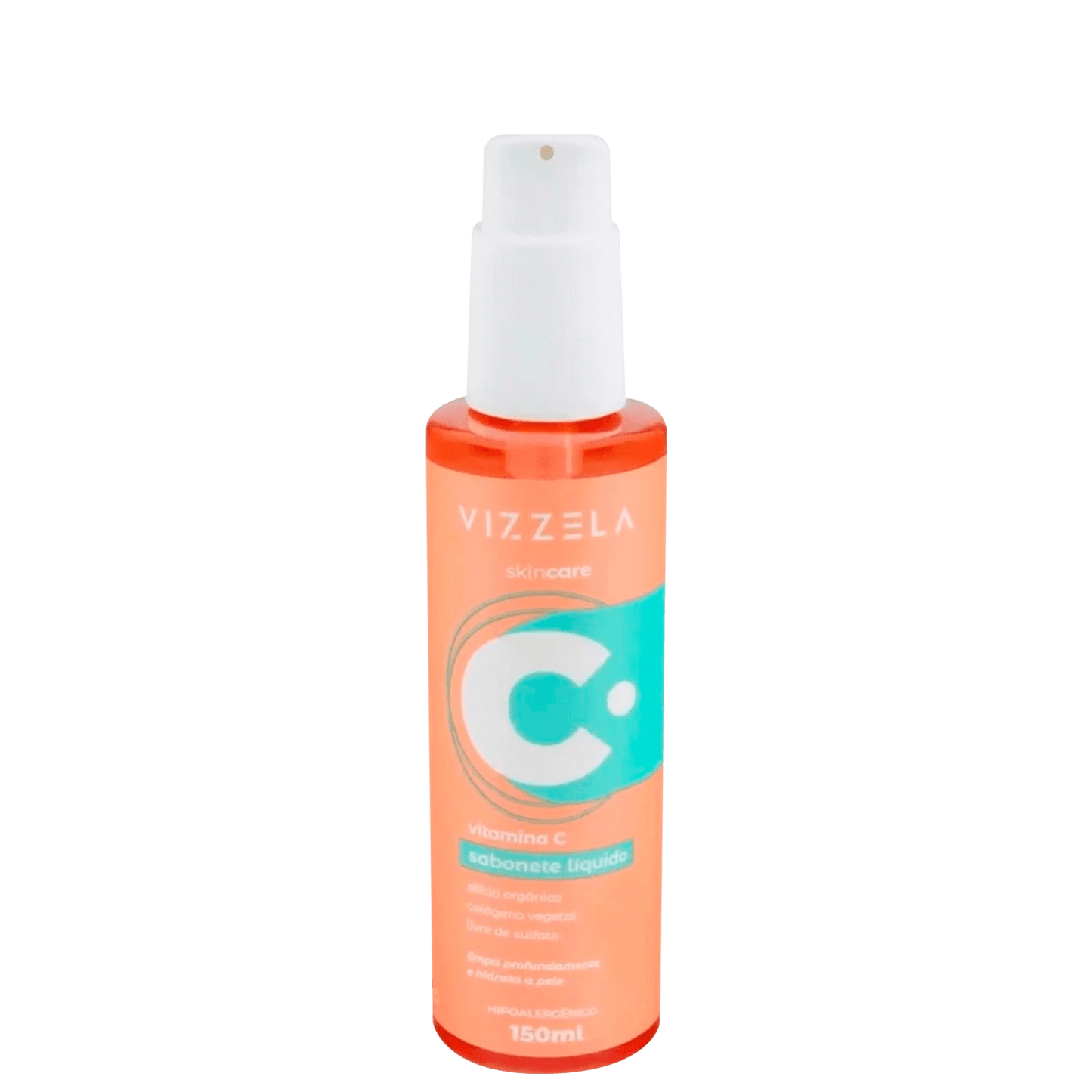 Vizzela Cosméticos Vitamina C - Sabonete Líquido Facial 150ml