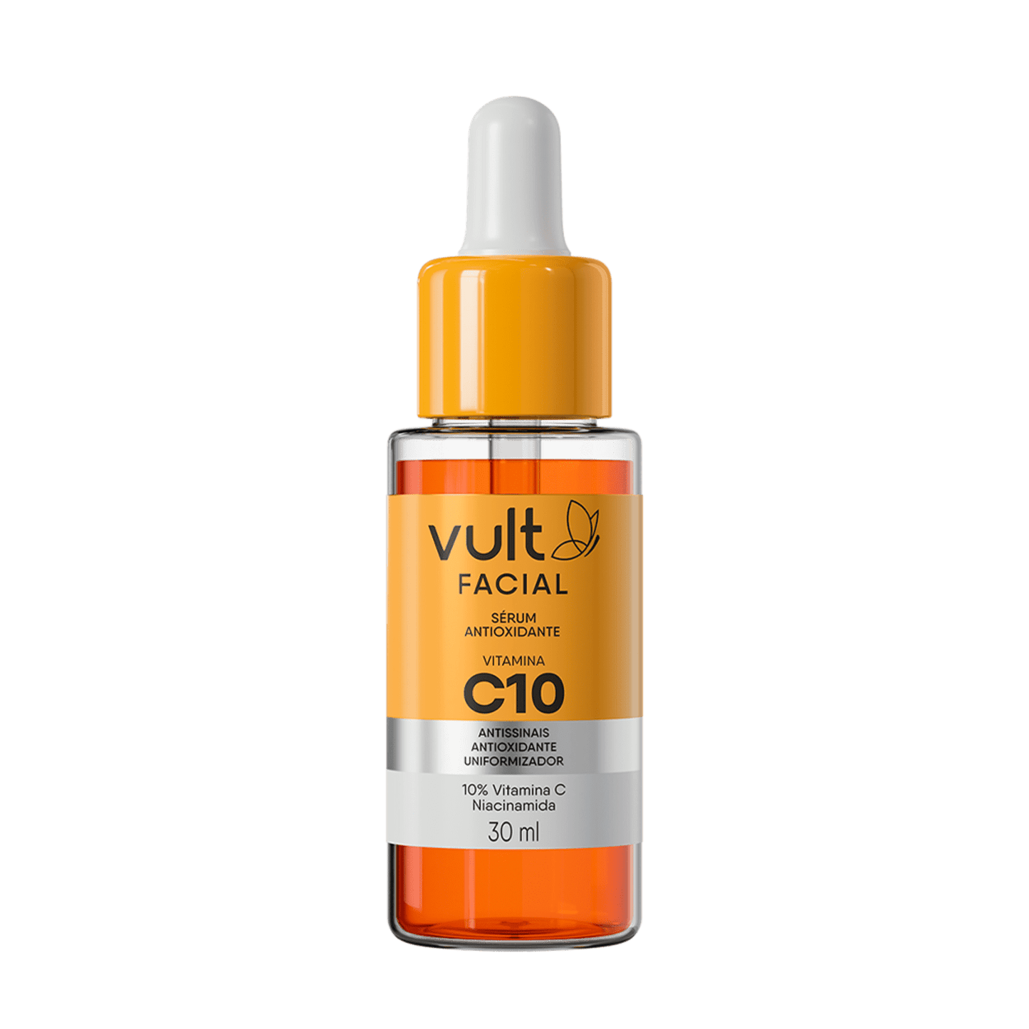 Vult Facial Vitamina C 10% - Sérum Facial Antioxidante 30ml