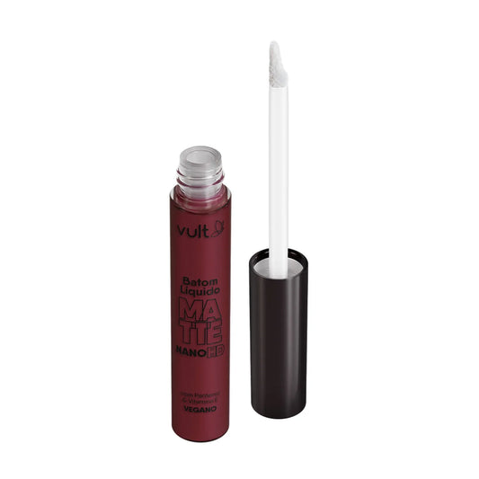Vult Matte Nano HD Bordô - Batom Líquido 5ml
