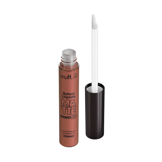 Vult Nano HD Marrom Castanho Claro - Batom Líquido Matte 5ml