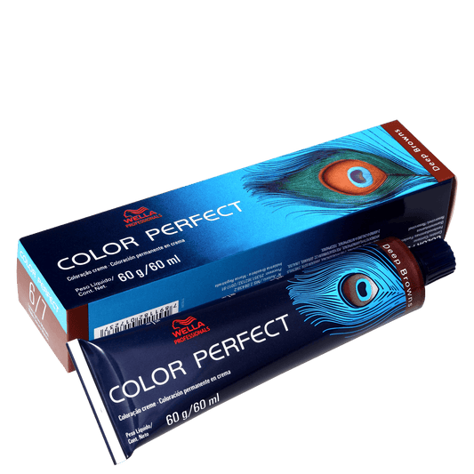 Wella Professionals Color perfect 6/7 Louro Escuromarrom - Coloração Permanente 60g