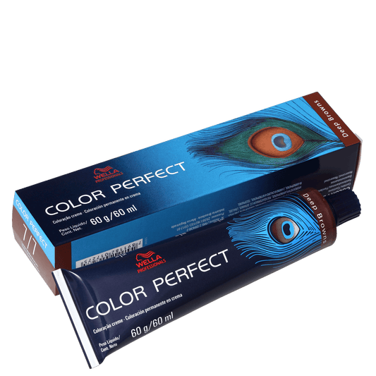 Wella Professionals Color Perfect 7/7 Louro Médio Marrom - Coloração Permanente 60g