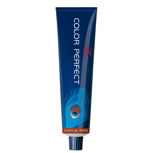 Wella Professionals Color Perfect 7/77 Louro Médio Marrom Intenso - Coloração Permanente 60g