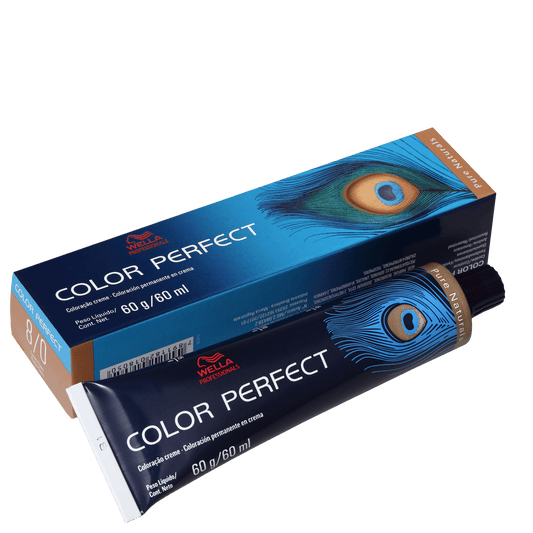 Wella Professionals Color Perfect 8/0 Louro Claro - Coloração Permanente 60g